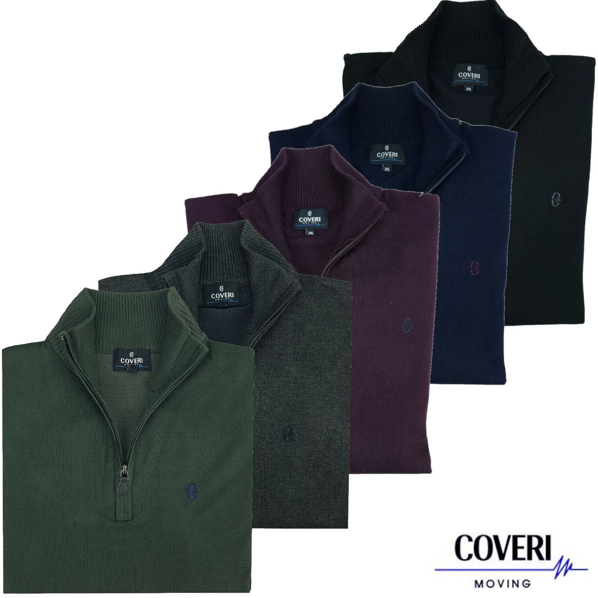 Maglia con zip hotsell
