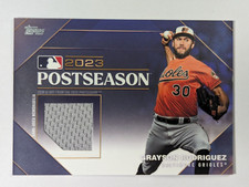 2024 Topps 2023 Postseason Performance Relic Grayson Rodriguez Jersey #D 98/99