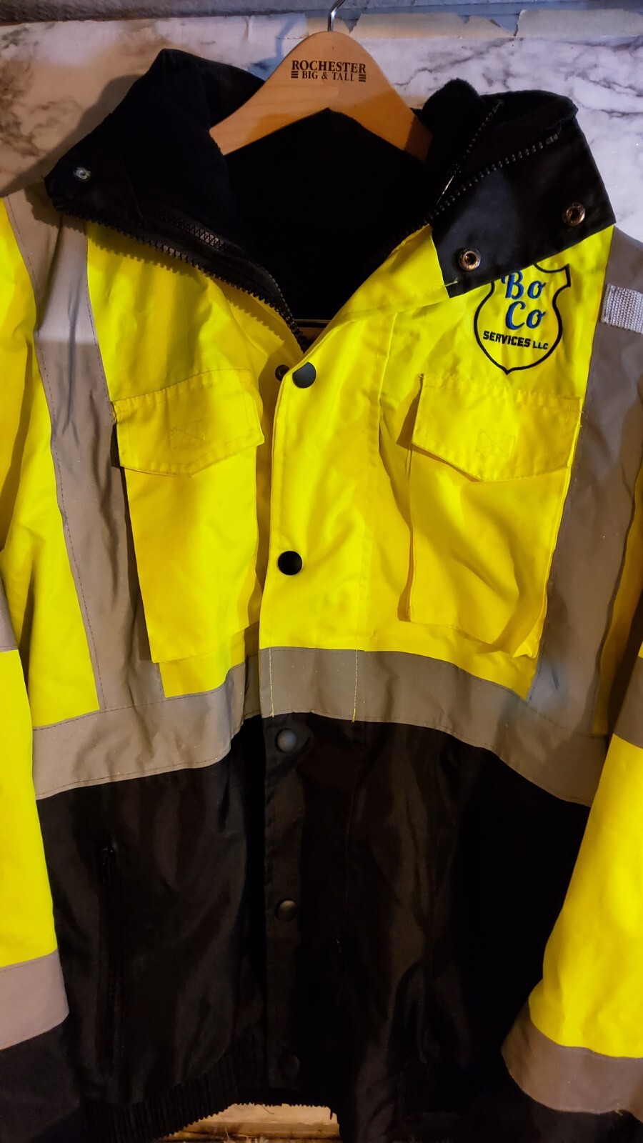 Forester Insulated Work Jacket Reflective Sz L Cl… - image 13