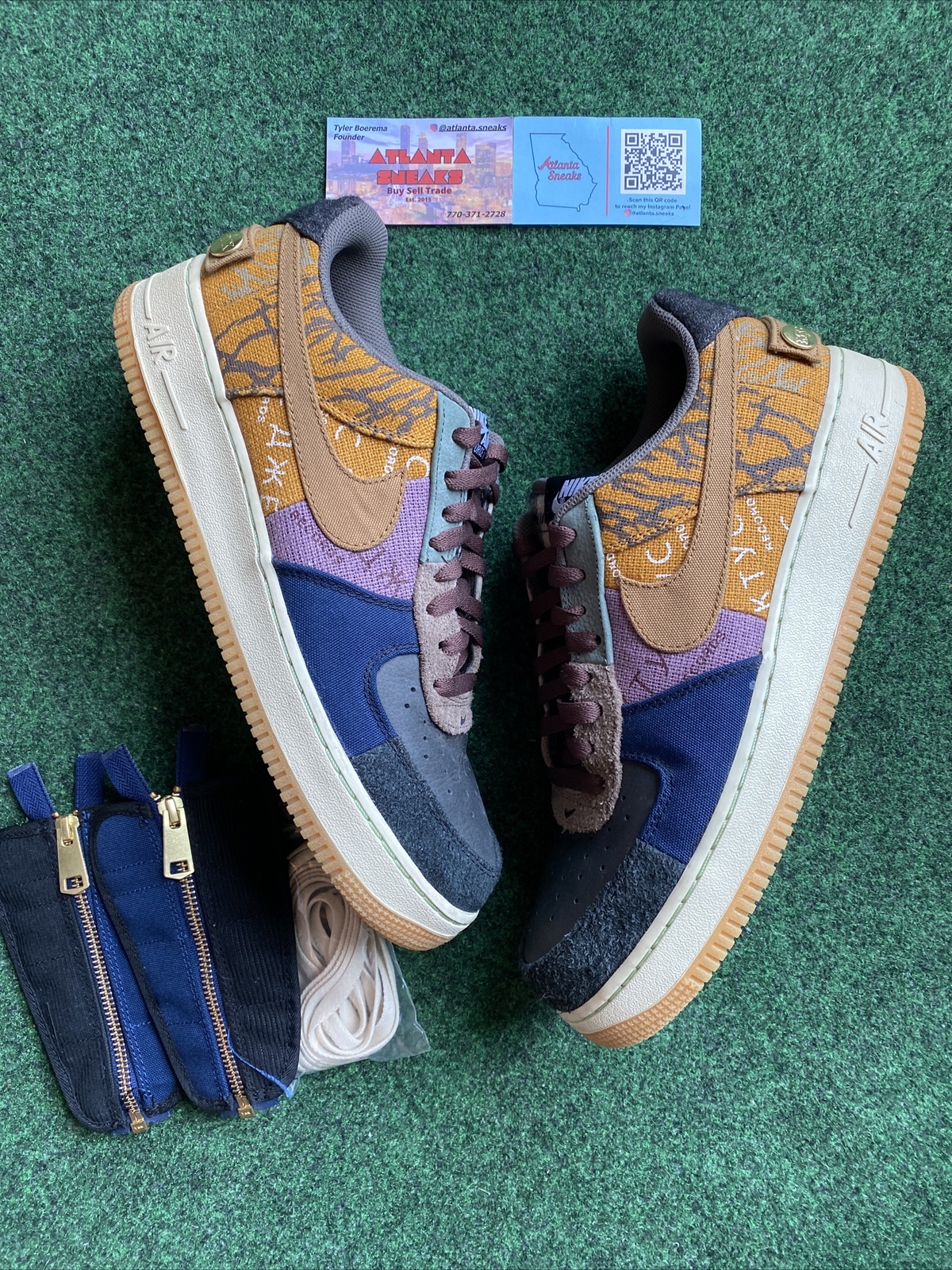 travis scott cactus jack air force ones