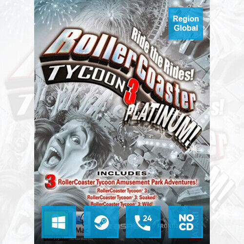 Cheapest RollerCoaster Tycoon 3: Platinum Key for PC