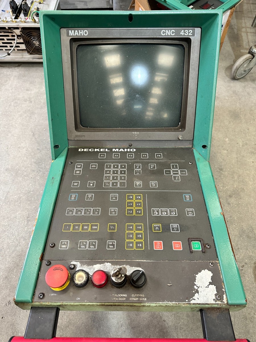 Maho CNC 432 DECKEL Panel Control / Monitor Phillips | eBay