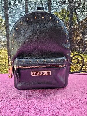 Victoria's Secret Women's Girl's Backpack Shoulder Bag Purse/Tote - Black