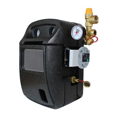 Two Strands Solar Station Wilo with High-Efficiency Pump Wilo Para 15/6 Solar