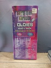 PARTY TYME KARAOKE OLDIES PARTY PACK 64 Songs On 4 NEW/SEALED CDs Gs .