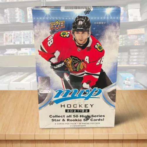 2021-22 Upper Deck MVP Hockey Hobby Box  - 20 Packs Per Box