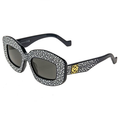 LOEWE PAVE SCREEN Starry Night ANAGRAM LW4114IS Black  display picture 3