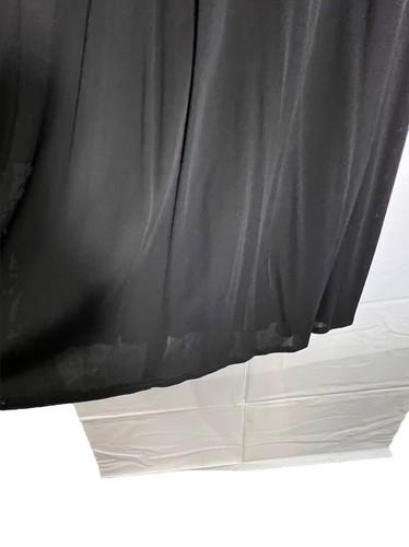 Vintage Jean Muir Maxi Skirt Sheer Black Size 8 - Picture 5 of 10