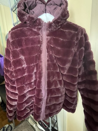 Women Reversible Fur Coat 