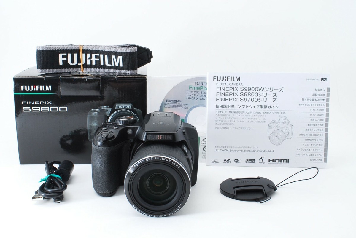 Fujifilm FinePix S S9800 Digital Camera MP 50x Optical
