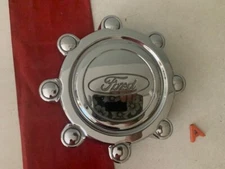  #A 1) 1999-04 Ford F-250 Excursion Wheel Center Cap Chrome Hubcap 3C34-1A096-CA