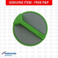 WORCESTER HEATSLAVE GREEN/GREY CONTROL KNOB 87161410870 -GENUINE, NEW & FREE P&P