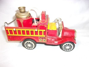 old toy fire trucks