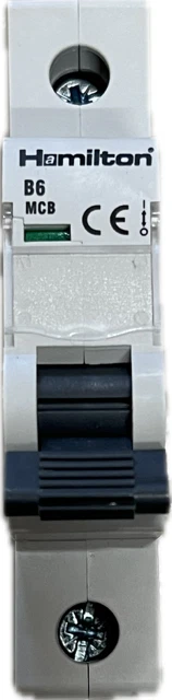 HAMILTON ELECTRONICS HAMILTON MCB 6 AMP HLMCB106B