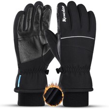 Winter Gloves Windproof Waterproof Touch Screen Thermal Gloves for Cold Weather