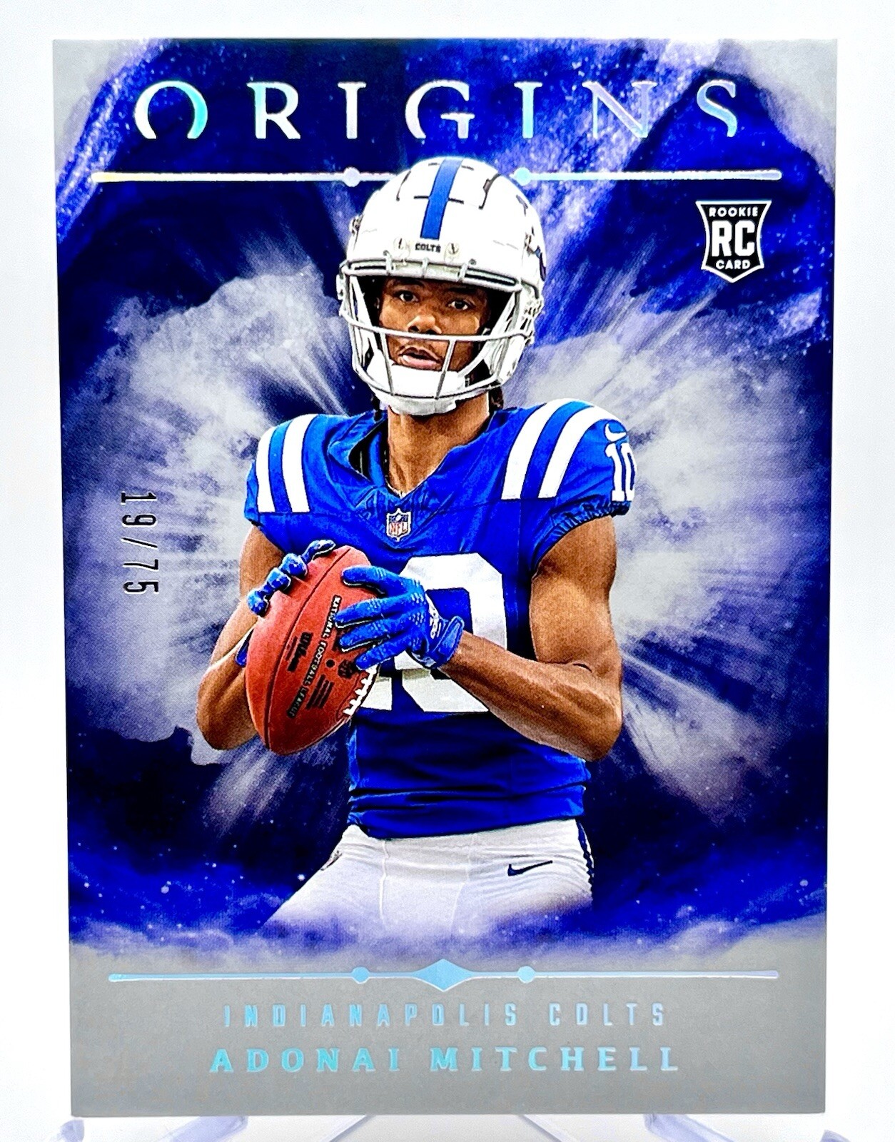 2024 Origins Football ADONAI MITCHELL Rookie Silver /75 #108 Colts RC SSP