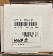 LAARS R0385100 NATURAL GAS VALVE HONEYWELL VR8304M3129