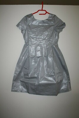 vertbaudet Kleid Gr. 158 silber Glanz  festlich 