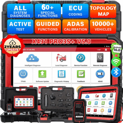 2026 LAUNCH X431 PRO3S V+ PRO 5 Profi OBD2 Diagnosegerät ALLE SYSTEM ECU Coding