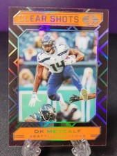 DK Metcalf 2020 Panini Illusions Football ORANGE Clear Shots Card Seahawks Holo