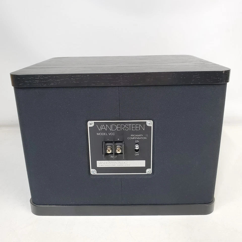 Altavoz de canal central Vandersteen modelo VCC negro VCC-1 Foto 4 de 4
