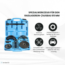 Radlager Werkzeug Satz 85 mm für VW T5 Touareg Radnabe