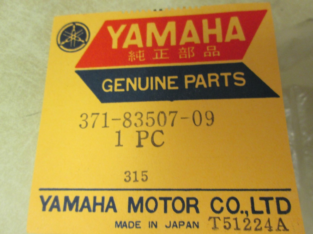 YAMAHA OEM - CHROME TACH COVER - TX500 XS500 XS650 - 371-83507-09