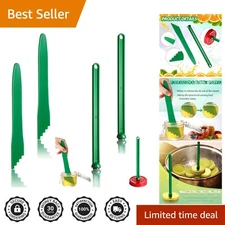 Home Canning Essentials: Dark Green Magnetic Lid Lifter & Bubble Popper Kit