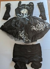 Zomberina Halloween Party Costume Childs Large 14-16