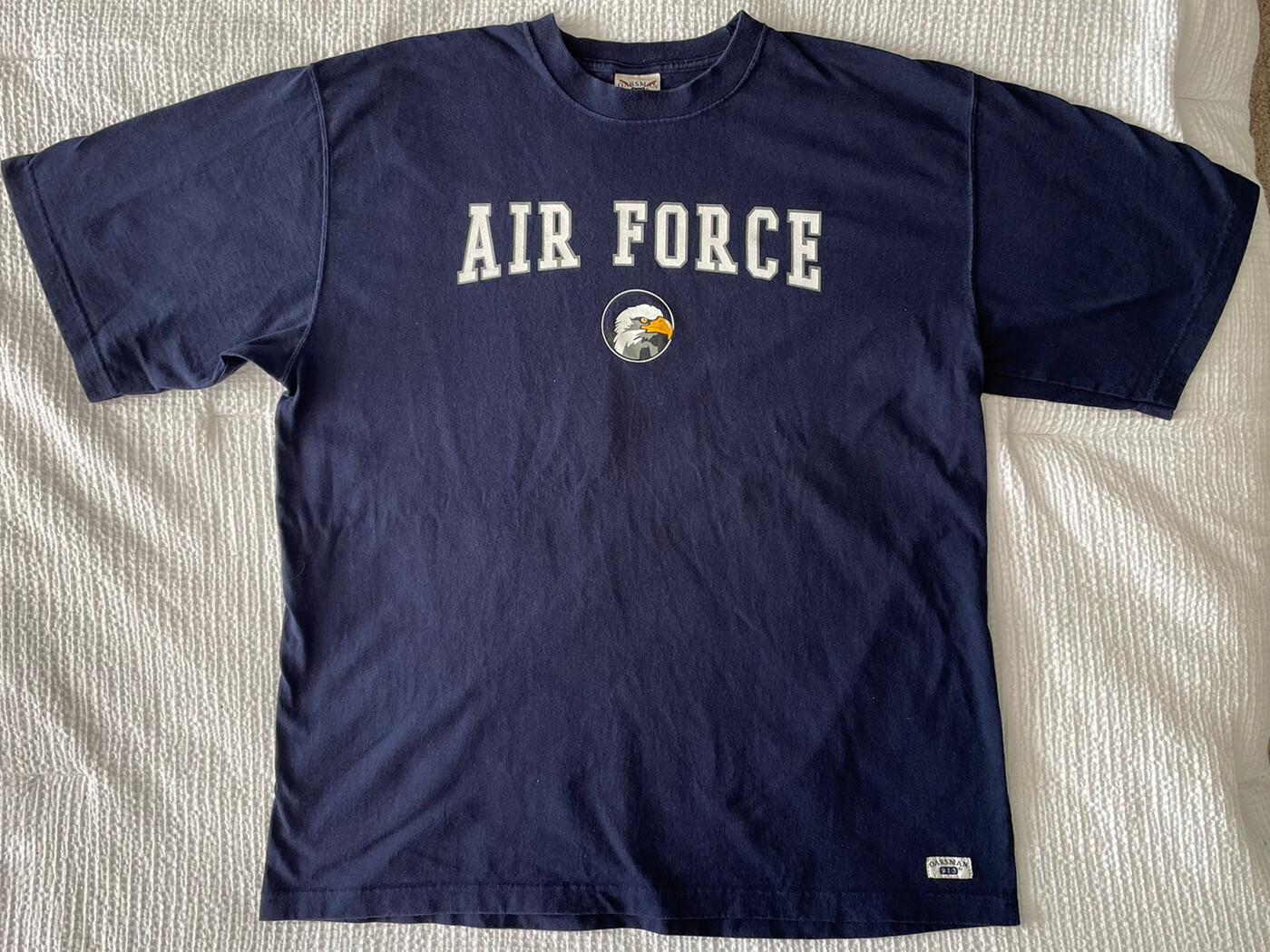 FILA T shirt da uomo Air Force XL XXL X Large OARSMAN 913 blu navy USAF 2XL GRANDE ottime condizioni