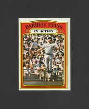 1972 Topps Darrell Evans IA #172 ~ Set Break ~~ High Grade!