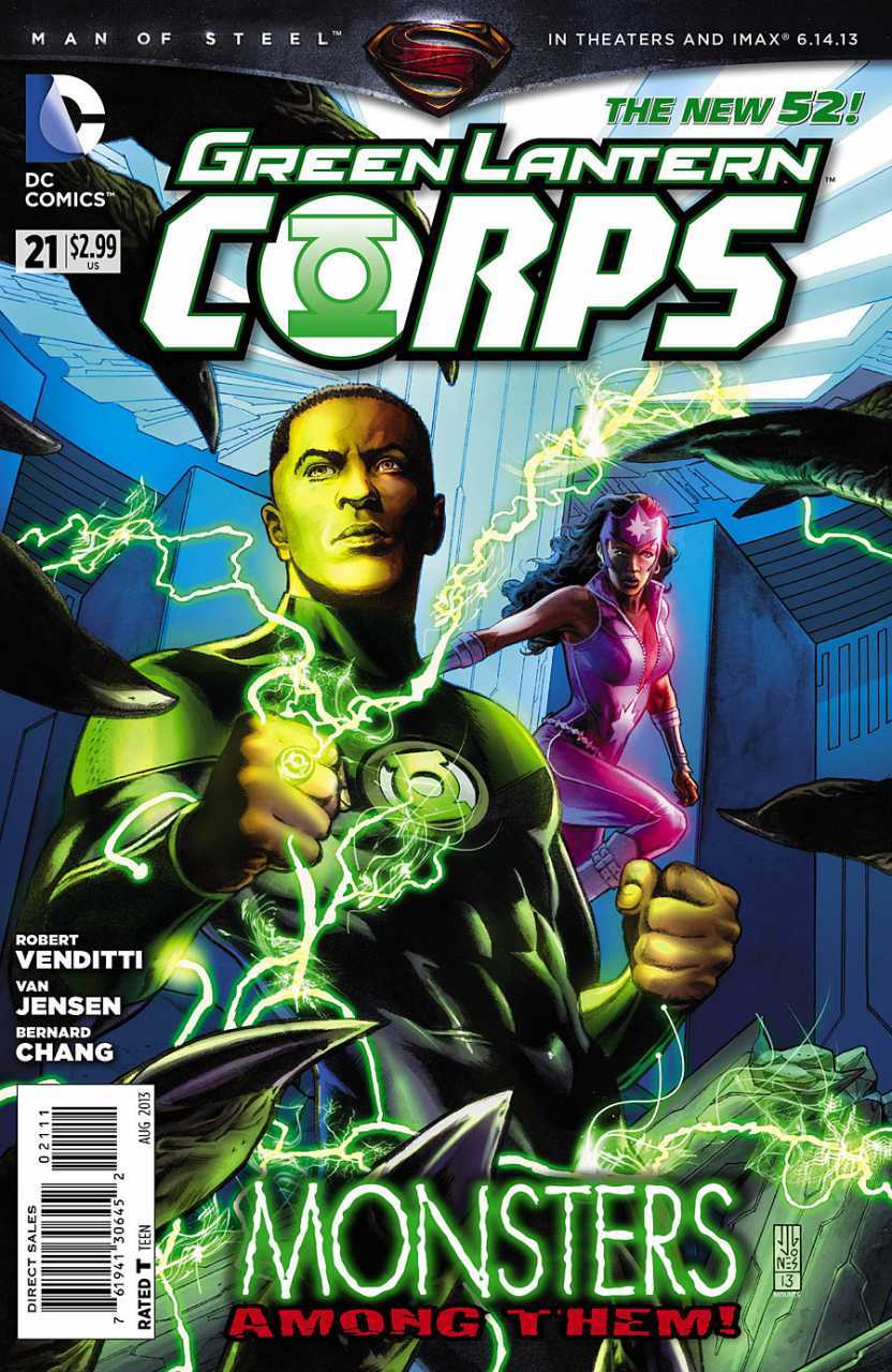 GREEN LANTERN CORPS (2011) #21 - New 52 - Back Issue