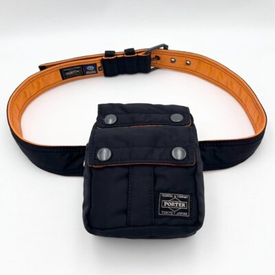 #ad #ad Porter Beams Boy Custom Tanker Belt Bag Waist Pouch black $145.00