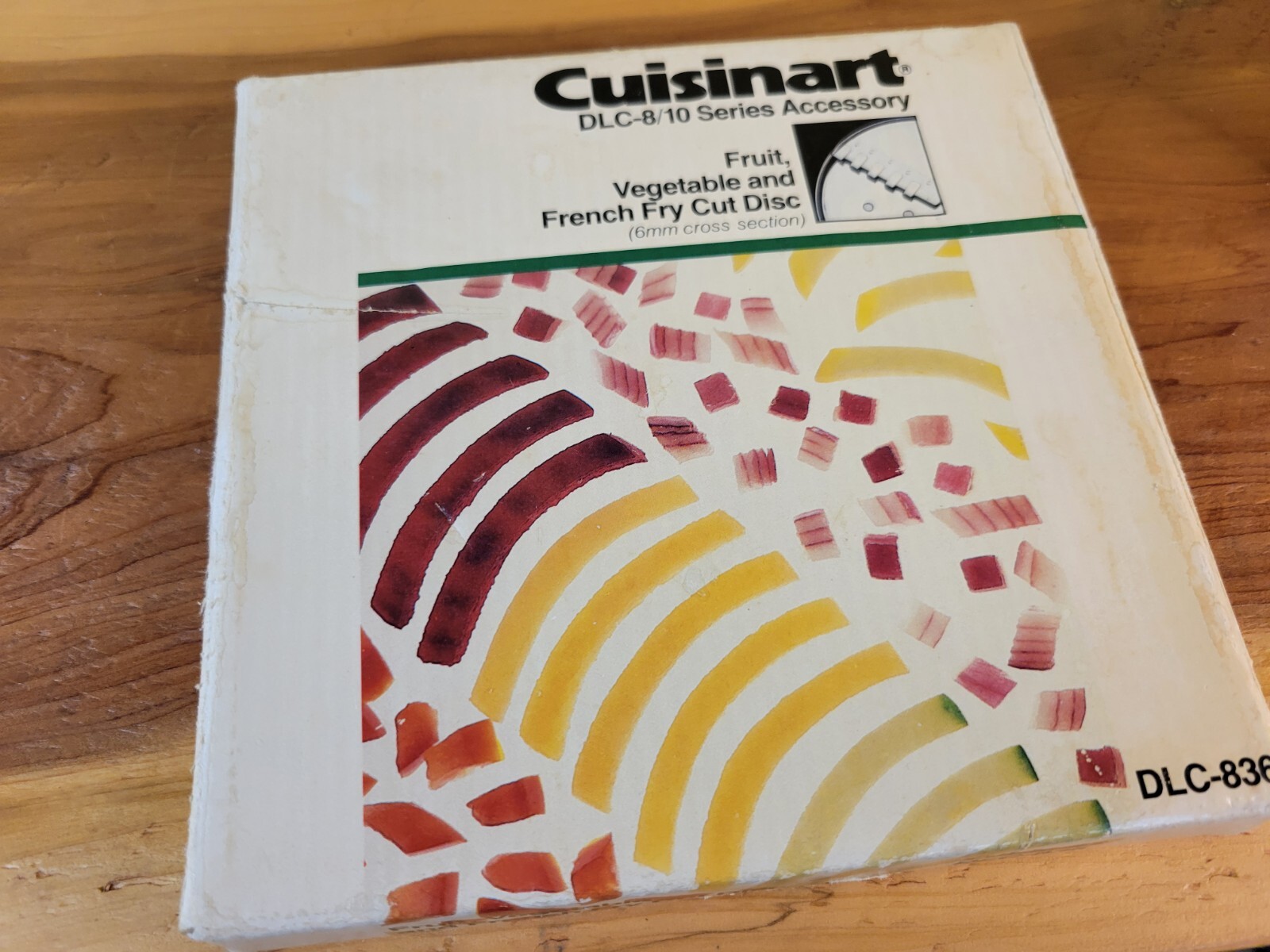 Cuisinart Food Processor Veg. Cut DLC836 Disc Blade French Fry & Stem Attach eBay