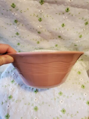 SALE! WAS 15 VTG 1988 DUSTY ROSE SERVING/MIXING BOWL CULINARY PRO