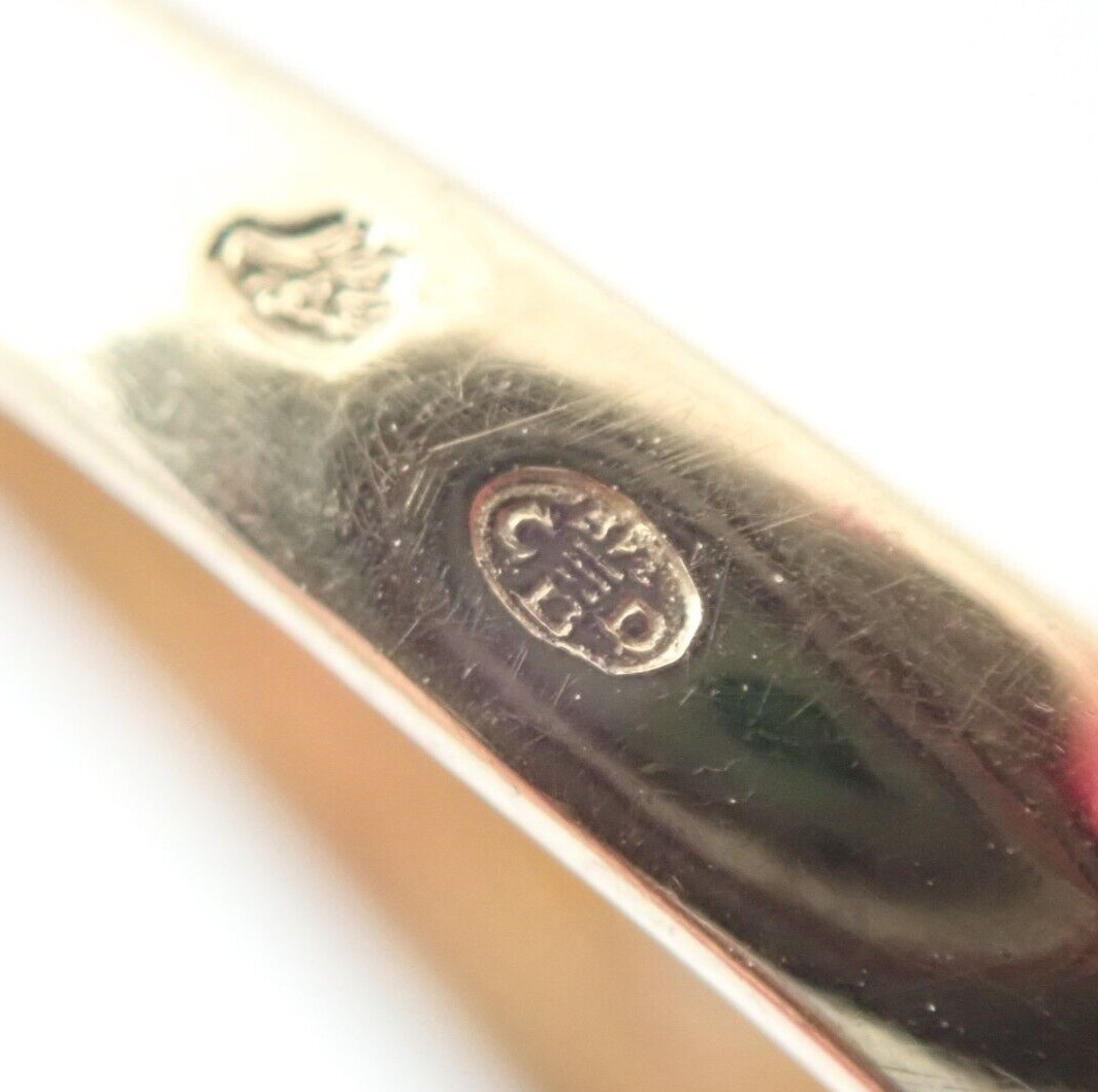 18k Solid Yellow Gold Designer Signed Multi Gemst… - image 7