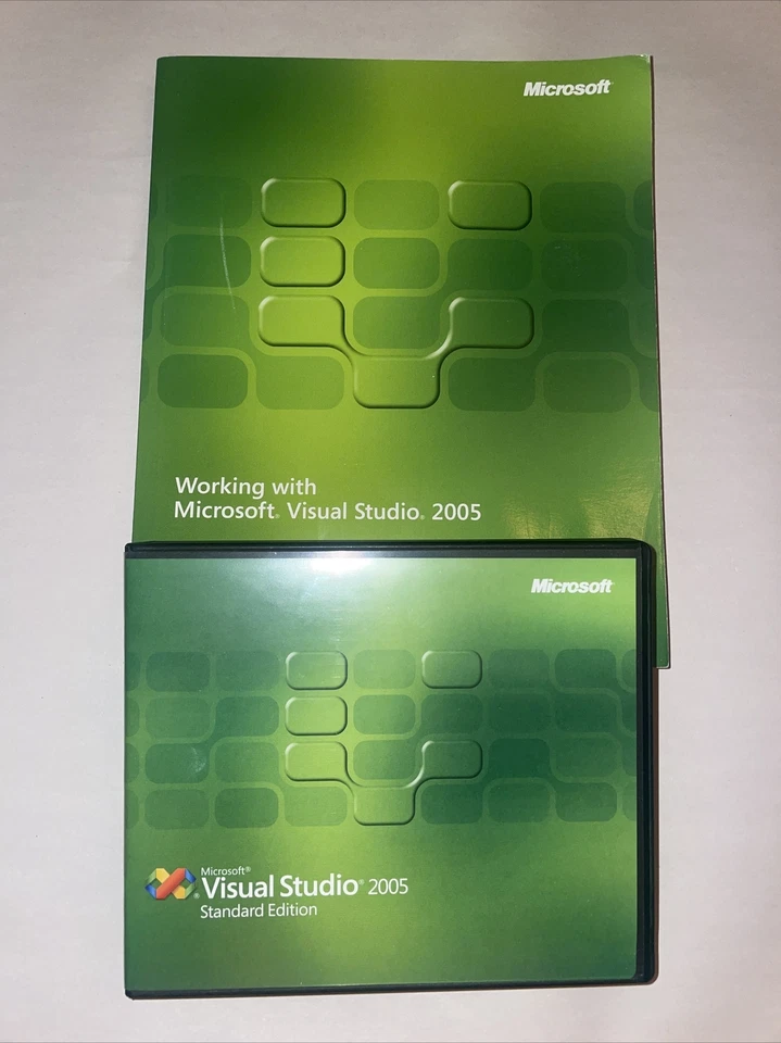 Retail Microsoft Visual Studio 2005 Standard Edition Academic 5 Disc Set w/ Key - Image 2 of 3