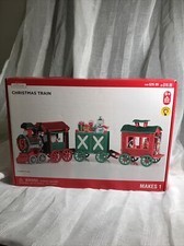 Creatology Light Up Christmas Train Christmas Holiday Craft Kit 6 DIY Family