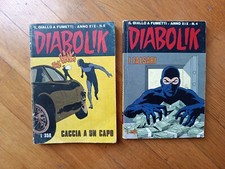 Lotto 2 Diabolik n. 4 - 6 - Anno XIX 19 - I FALSARI - CACCIA A UN CAPO - INEDITI