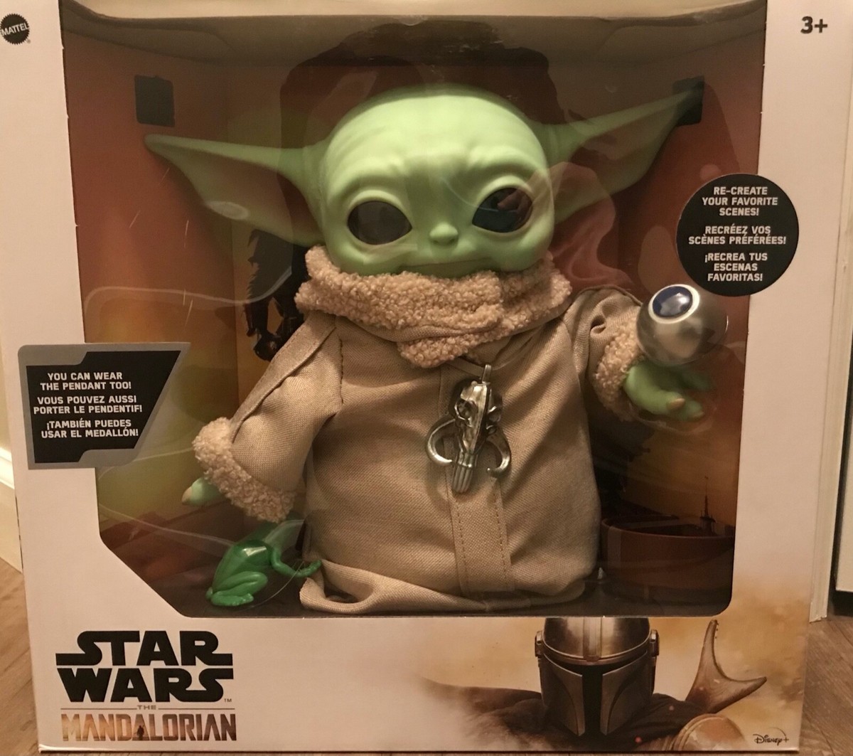新品 StarWars Grogu SofviPuppet グローグー 1box Amazon.com: Mattel