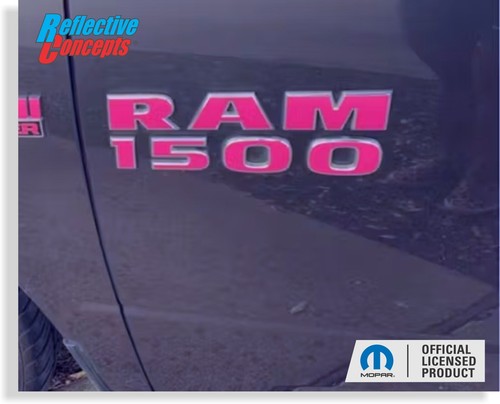 RAM 1500 Door Badge Overlay Decals for 2015-2018 Ram Rebel - Picture 67 of 101