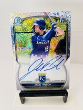 Jack Pineda Royals 2023 Bowman Chrome 1st Auto Speckle Ref #/299 #CPA-JPI