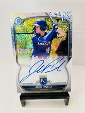 Jack Pineda Royals 2023 Bowman Chrome 1st Auto Speckle Ref #/299 #CPA-JPI