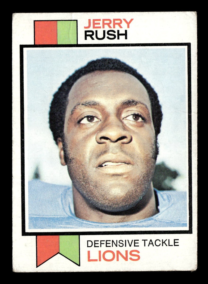 Jerry Rush 1973 Topps #66 Detroit Lions GD | eBay