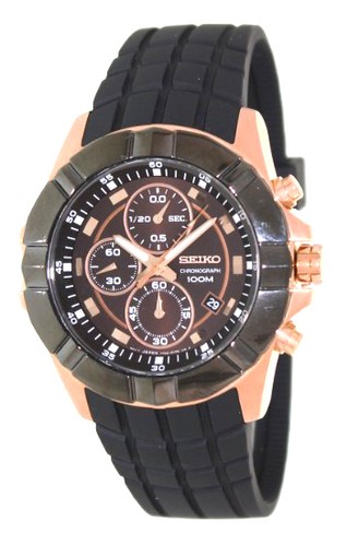 SEIKO-MEN-CHRONOGRAPH-BLACK-BEZEL-ROSE-GOLD-100M-WATCH-SNDD80-SNDD80P1