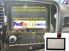 19 20 21 22 Mitsubishi Outlander TOUCH SCREEN REPLACEMENT + LCD DISPLAY