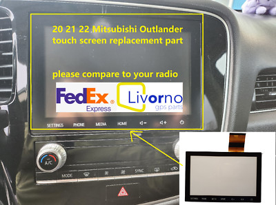 19 20 21 22 Mitsubishi Outlander TOUCH SCREEN REPLACEMENT + LCD DISPLAY