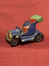 ORIGINAL 1960s TIN LITHO FRICTION MODEL T TOY CAR, MADE IN JAPAN, WORKS