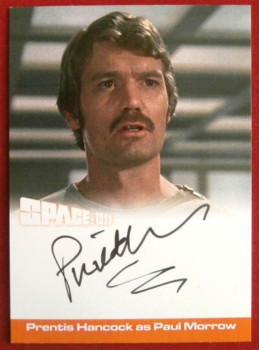 SPACE 1999 - PRENTIS HANCOCK - LIMITED EDITION Hand-Signed Autograph Card - PH1 - Picture 1 of 2