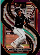 2025 Panini Select #144 Ryan Waldschmidt Tri-Color Prizms